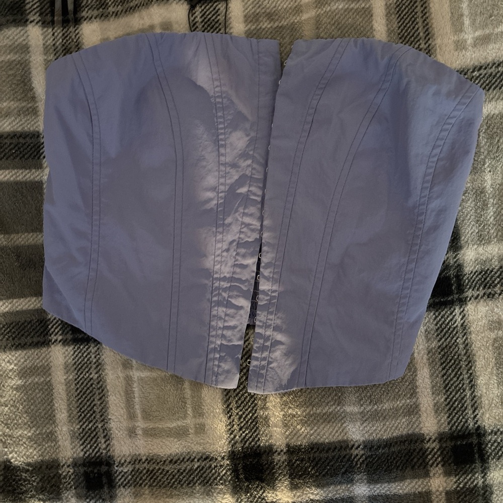 Fashion Nova Lilac Smocked Top